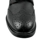 Zapatos Vestir Merano Hombre 46101 Piel Negro Bostonianos