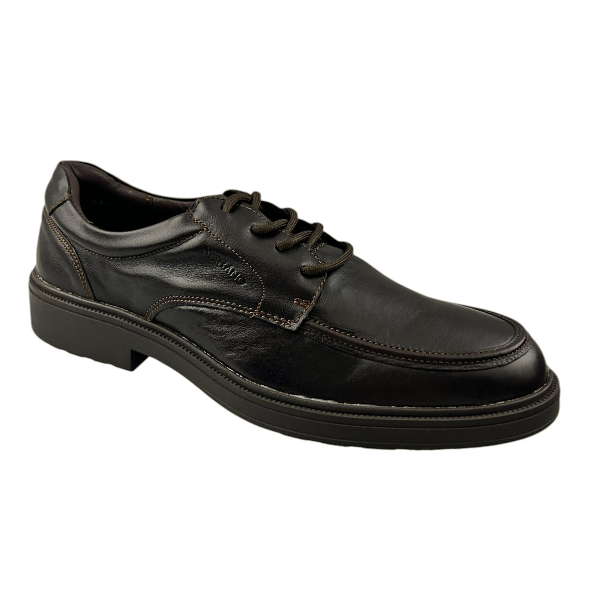 Zapatos Derby Merano 46122 Hombre Piel Chocolate Vestir