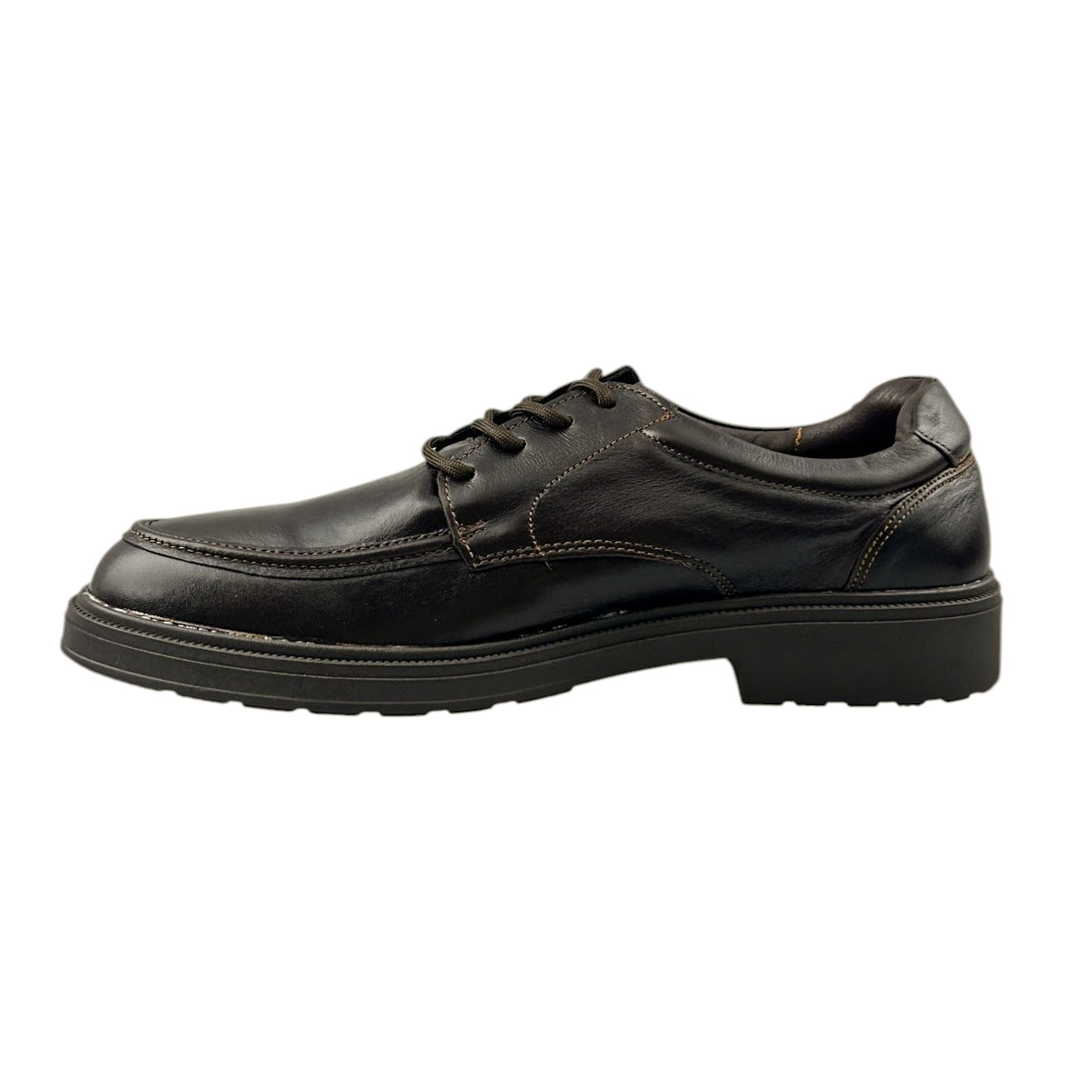 Zapatos Derby Merano 46122 Hombre Piel Chocolate Vestir