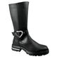 Botas Yuyin Niña Juvenil 26671 Negras Corazón Cierre 22-25