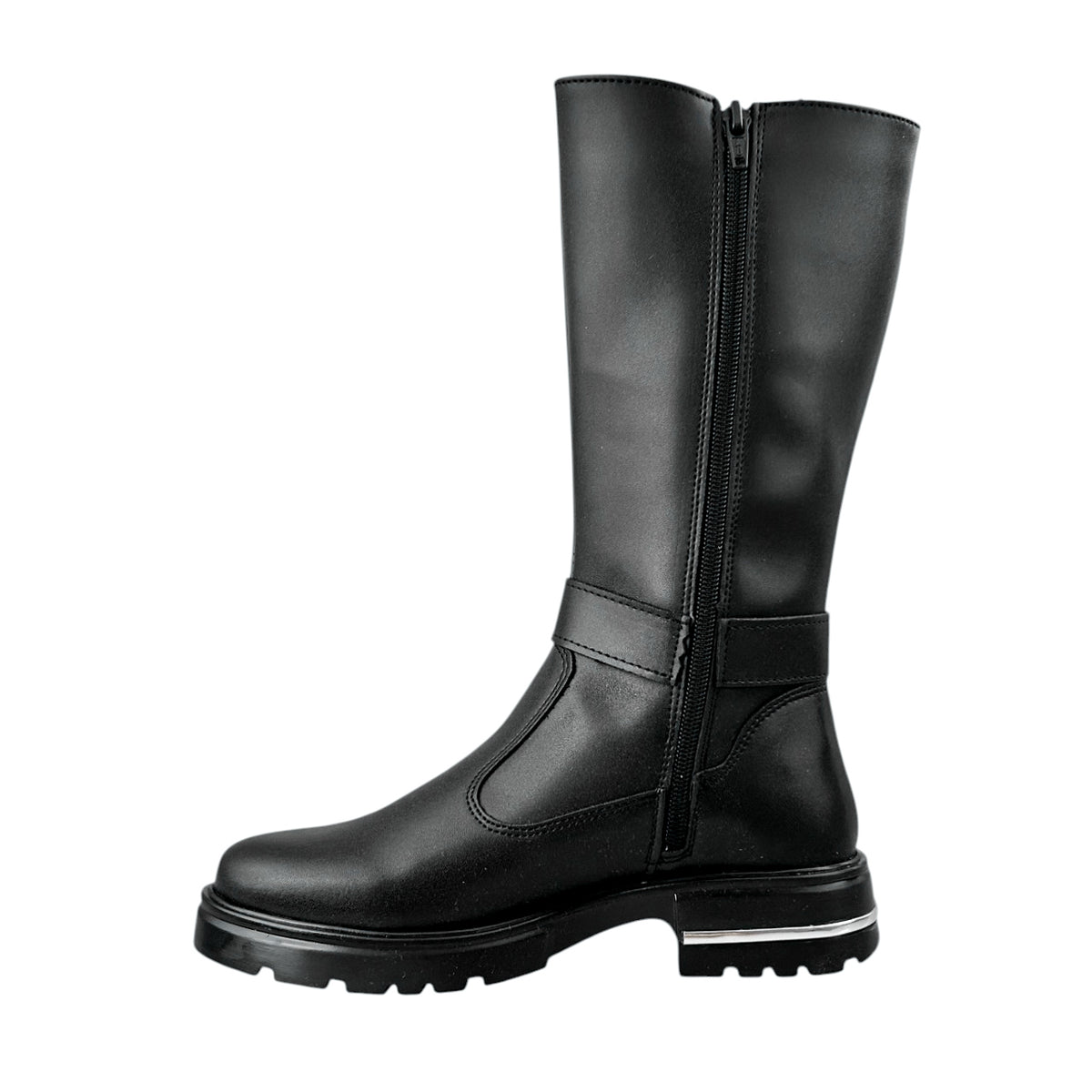 Botas Yuyin Niña 26671 Negras Corazón Cierre 18-21