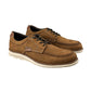 Zapatos Derby Merano 46171 Hombre Piel Nobuck Miel