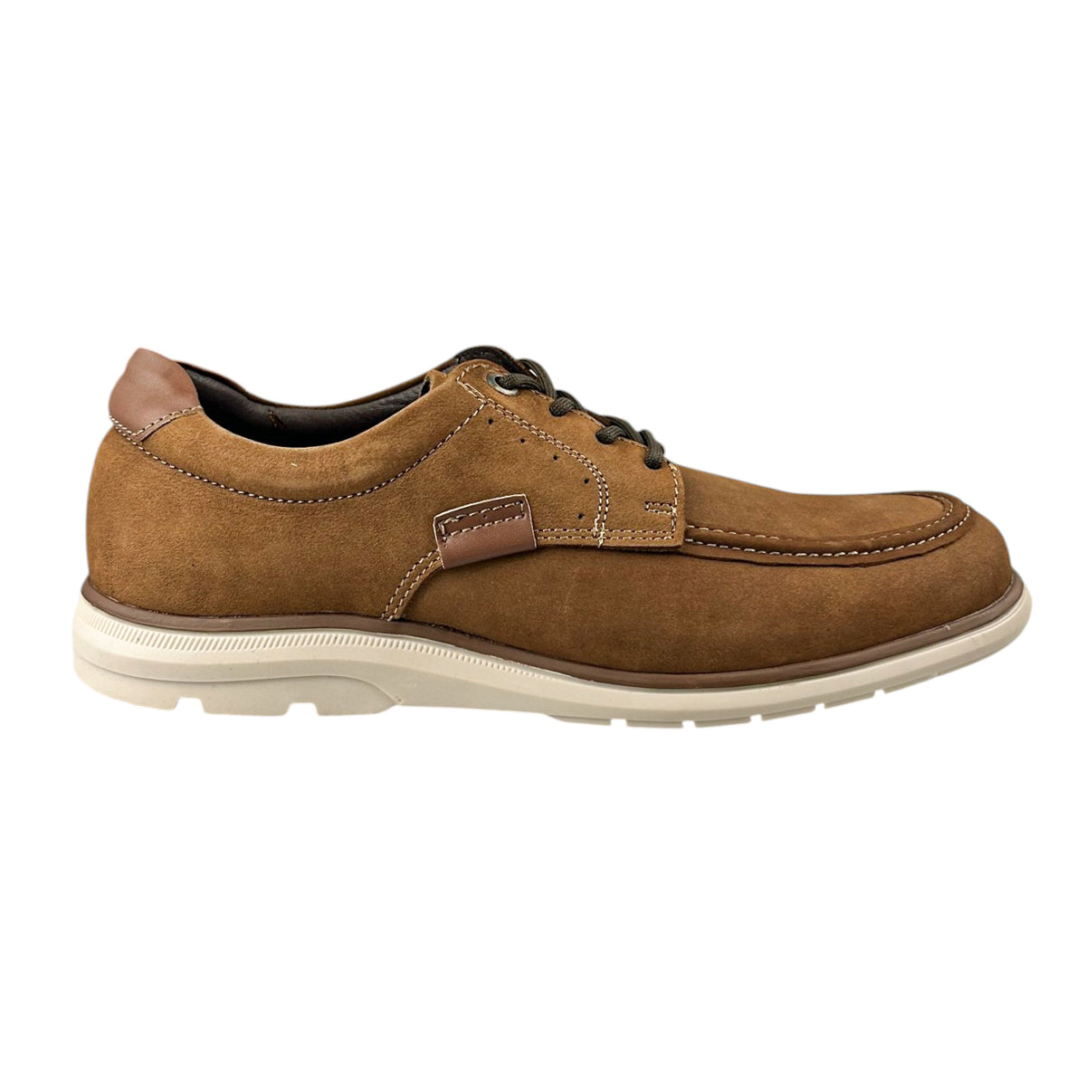 Zapatos Derby Merano 46171 Hombre Piel Nobuck Miel