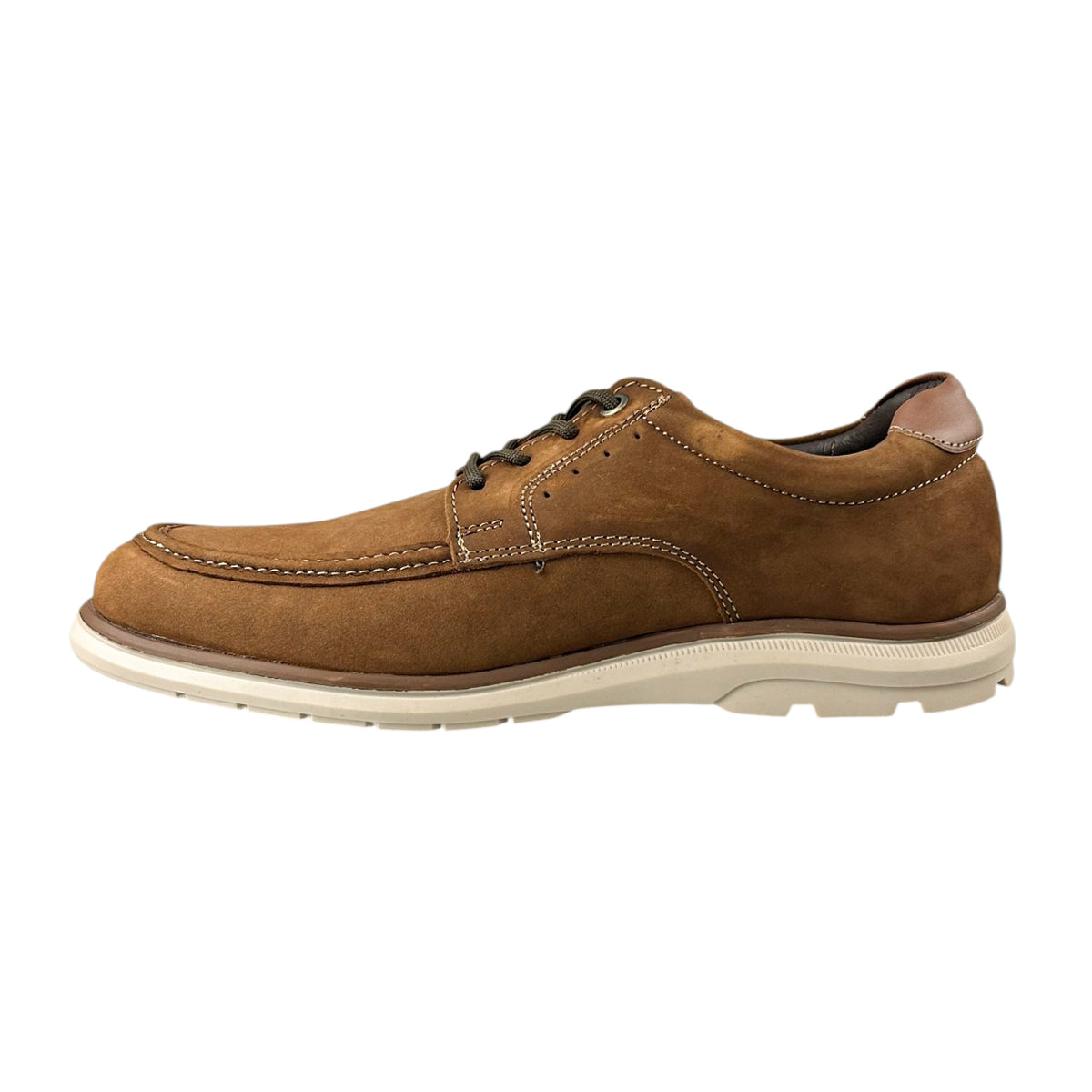 Zapatos Derby Merano 46171 Hombre Piel Nobuck Miel