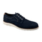 Zapatos Derby Merano 46170 Hombre Piel Nobuck Marino