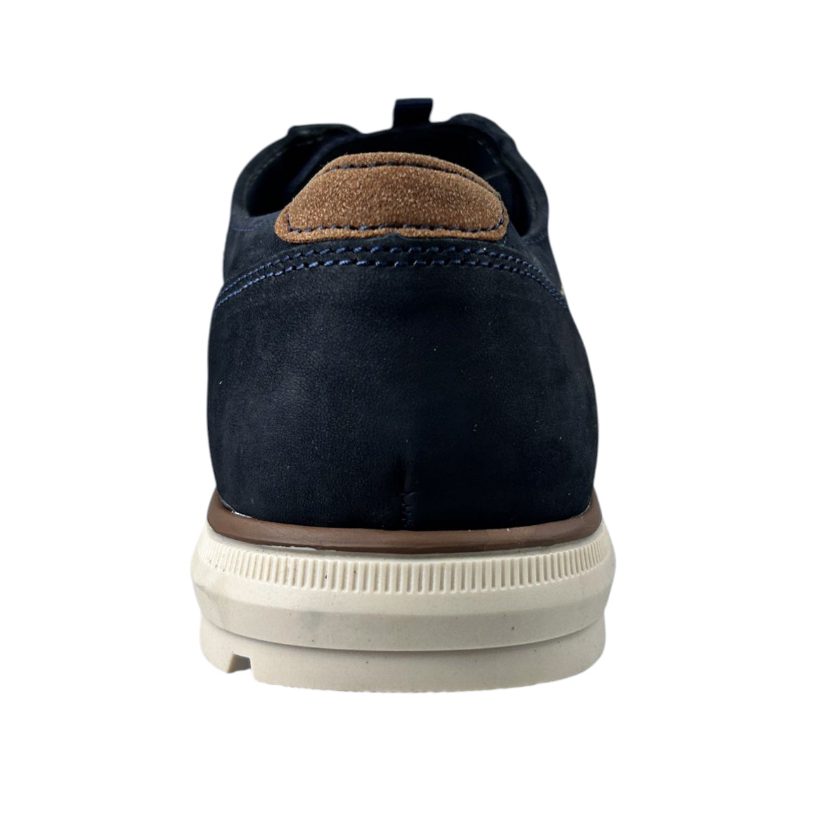 Zapatos Derby Merano 46170 Hombre Piel Nobuck Marino