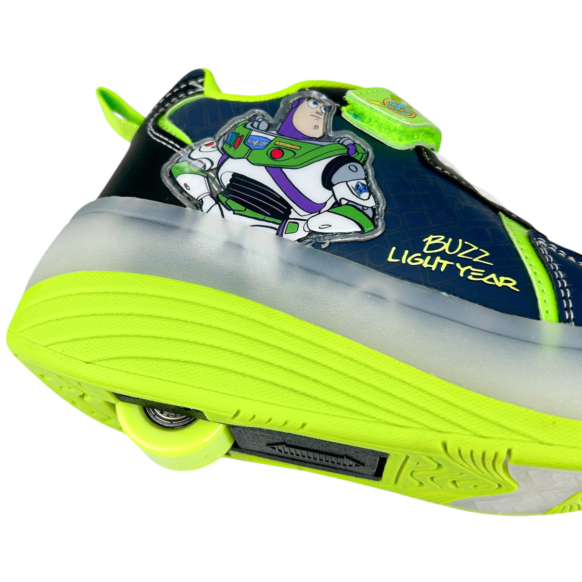Tenis Patín Toy Story Buzz Niño 9001 Luces Rueda Retráctil