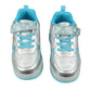 Tenis Patín Frozen Niña 9003 Luces Rueda Retractil 18-22
