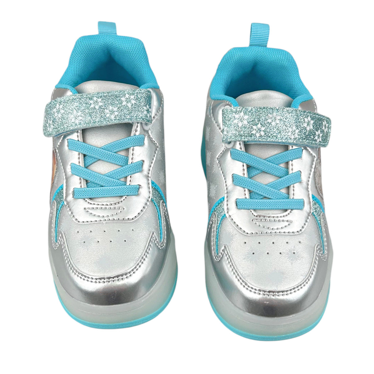Tenis Patín Frozen Niña 9003 Luces Rueda Retractil 18-22