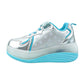 Tenis Patín Frozen Niña 9003 Luces Rueda Retractil 18-22