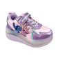 Tenis Patín Stitch Niña 9006 Luces Rueda Retráctil 18-22