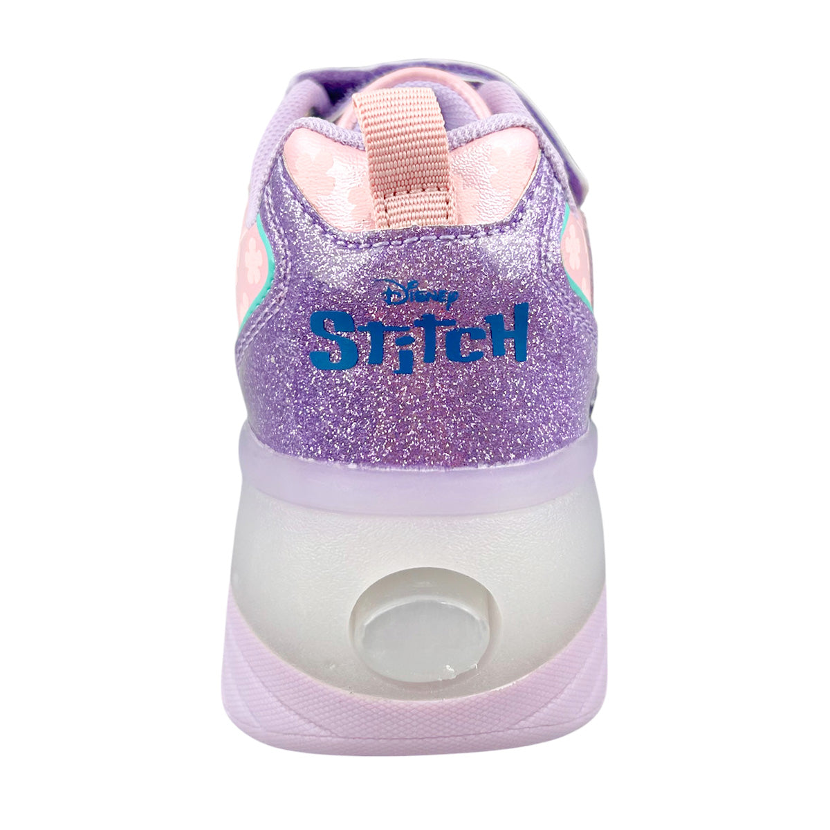 Tenis Patín Stitch Niña 9006 Luces Rueda Retráctil 18-22