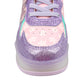 Tenis Patín Stitch Niña 9006 Luces Rueda Retráctil 18-22