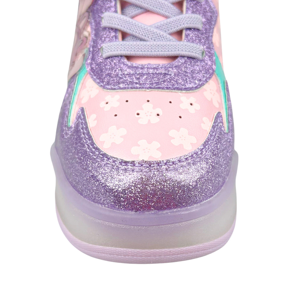 Tenis Patín Stitch Niña 9006 Luces Rueda Retráctil 18-22