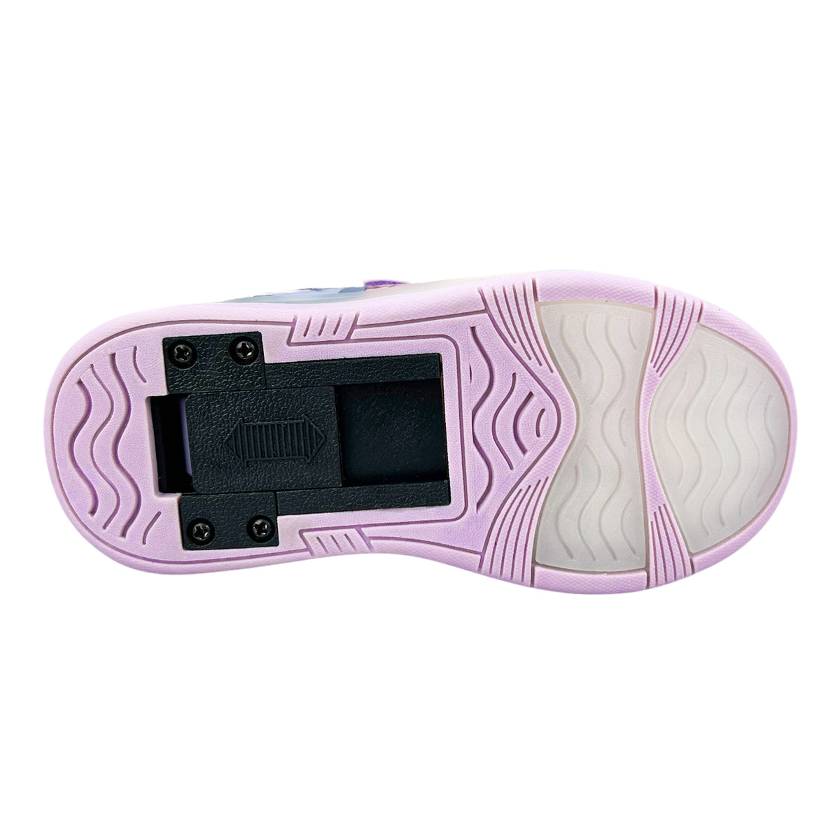 Tenis Patín Stitch Niña 9006 Luces Rueda Retráctil 18-22