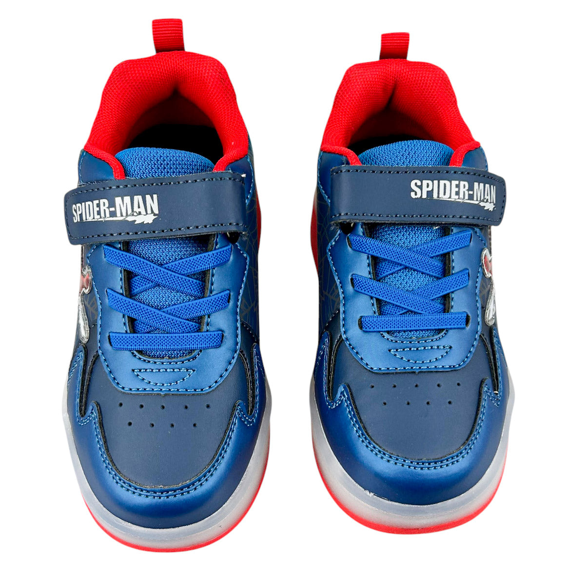 Tenis Patín Spiderman Niño 9007 Luces Rueda Retractil 18-22