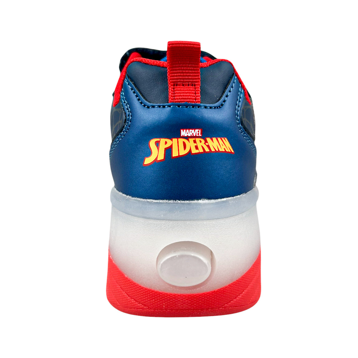 Tenis Patín Spiderman Niño 9007 Luces Rueda Retractil 18-22