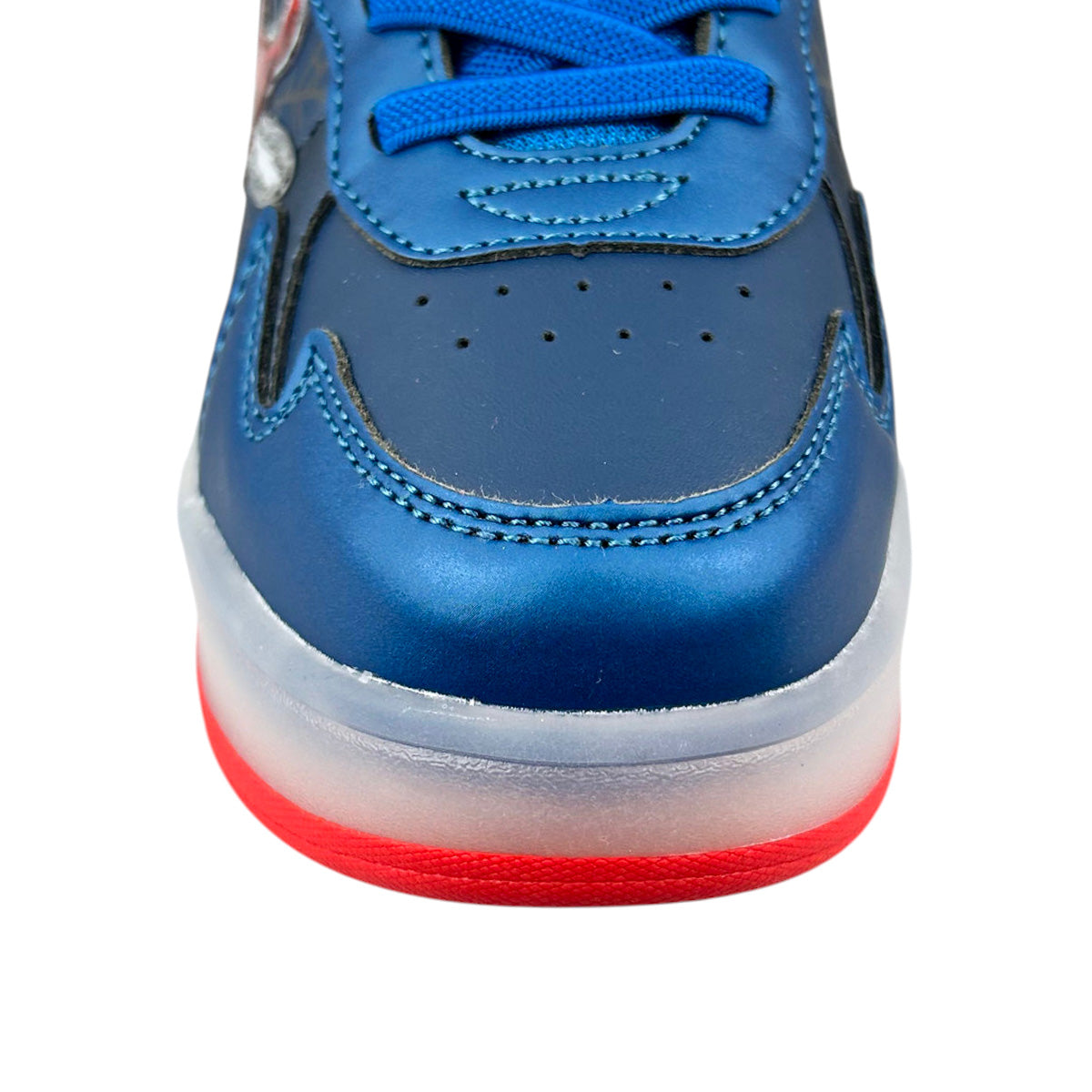 Tenis Patín Spiderman Niño 9007 Luces Rueda Retractil 18-22