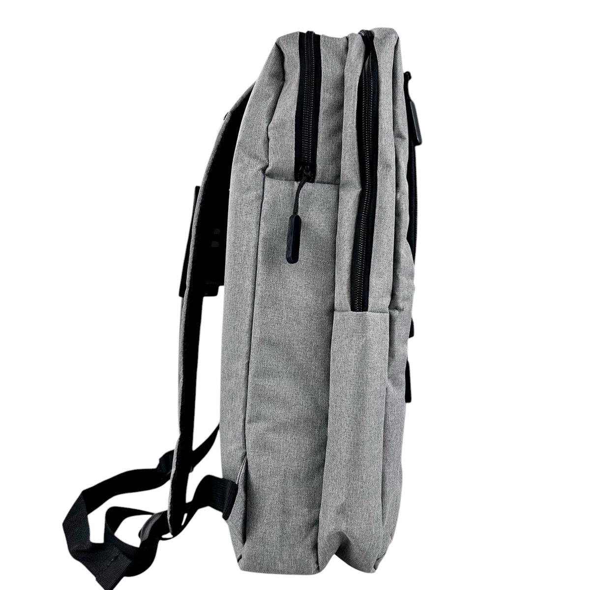 Mochila Charly 8068216 Unisex Sport Training Gris Negro