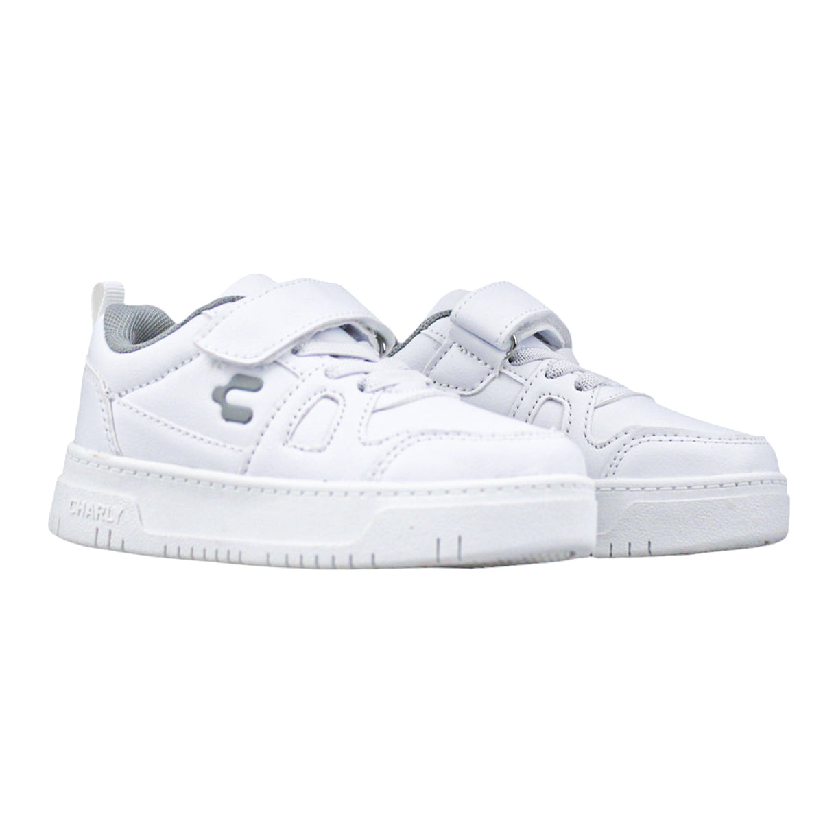 Tenis Escolares Charly Niño 1065613 Contactel Blanco 15-21
