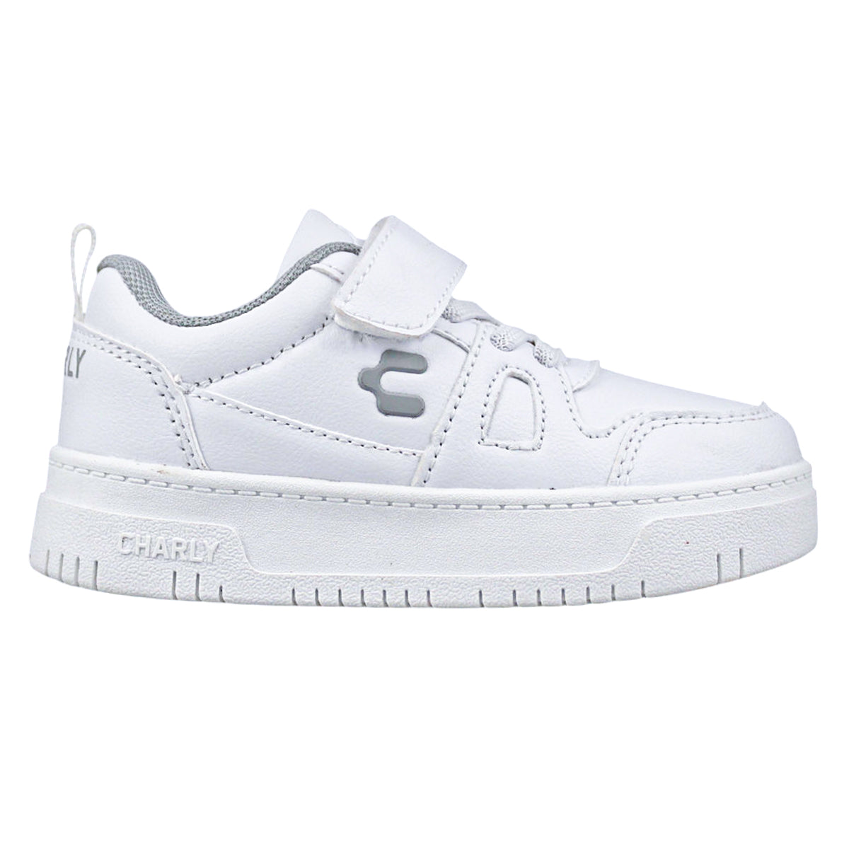 Tenis Escolares Charly Niño 1065613 Contactel Blanco 15-21