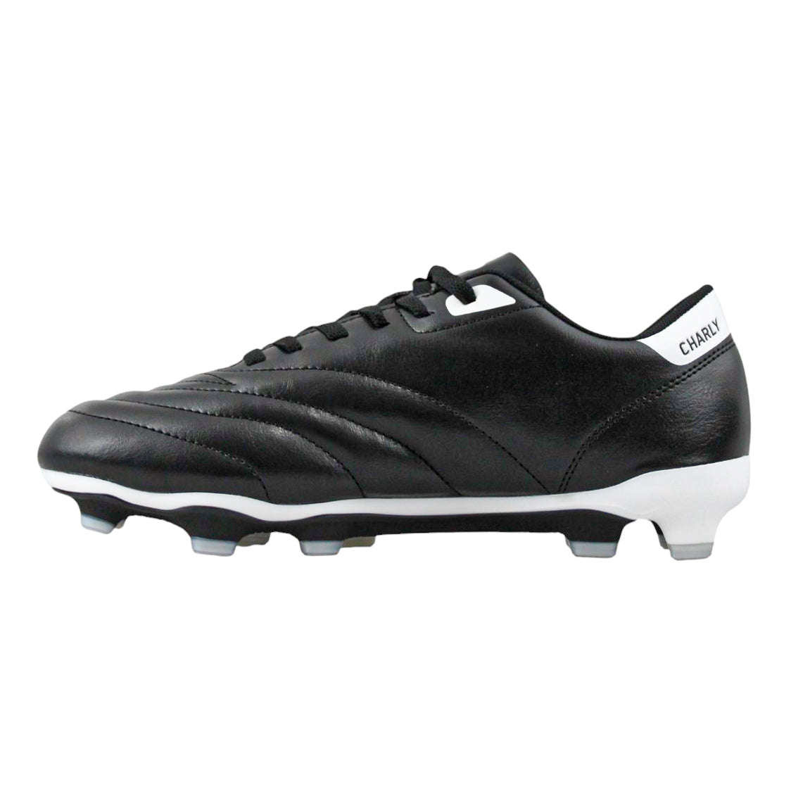 Tacos Fútbol Hombre Charly 1087406 Tachones Negro Blanco