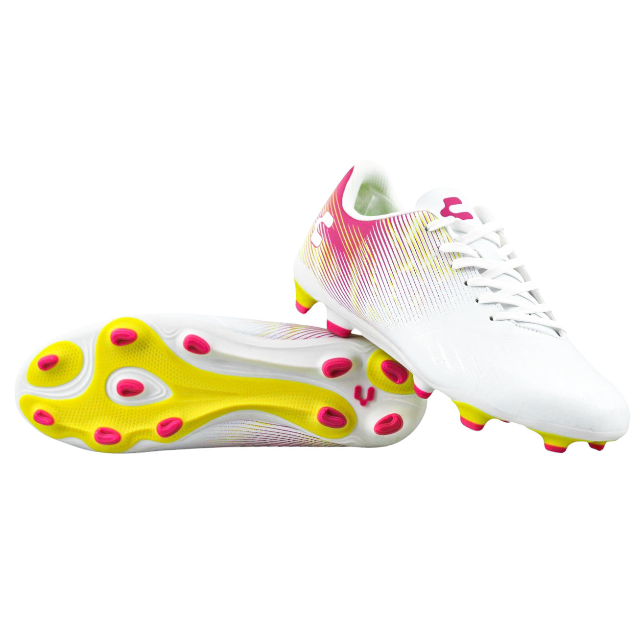 Tacos Fútbol Hombre Charly 1087412 Tachones Blanco Fiusha