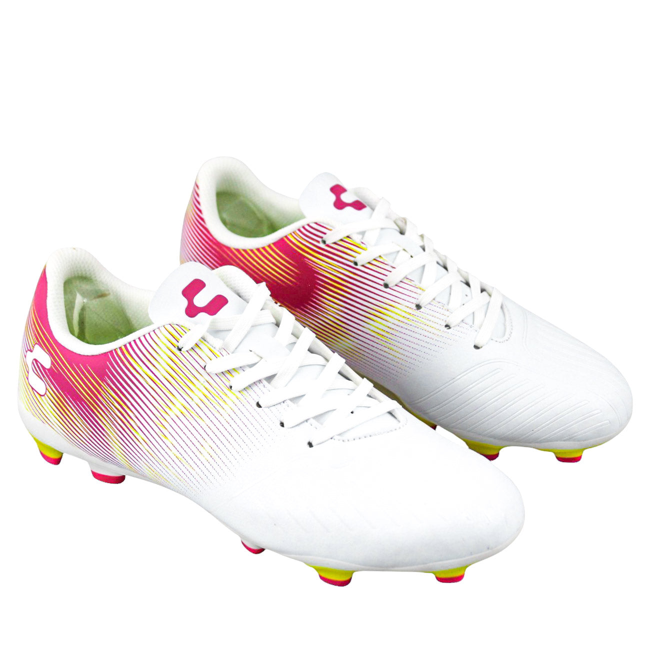 Tacos Fútbol Hombre Charly 1087412 Tachones Blanco Fiusha