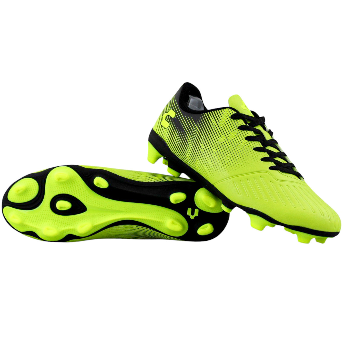 Tacos Fútbol Hombre Charly 1087412 Tachones Verde Negro