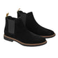Botín Chelsea Hombre Triples Enzo 35800 Piel Gamuza Negro