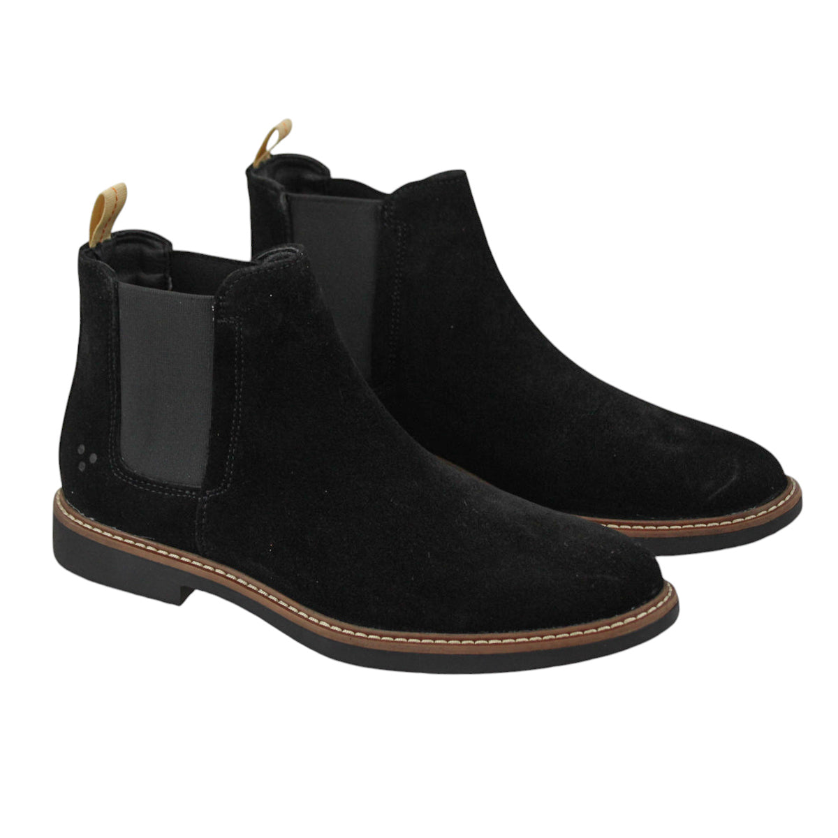 Botín Chelsea Hombre Triples Enzo 35800 Piel Gamuza Negro