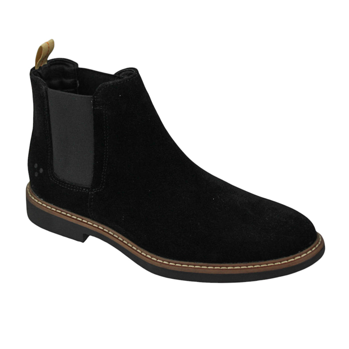 Botín Chelsea Hombre Triples Enzo 35800 Piel Gamuza Negro