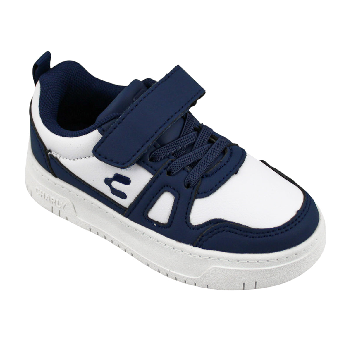 Tenis Casual Niño Charly Kids 1065613 Marino Blanco 15-21