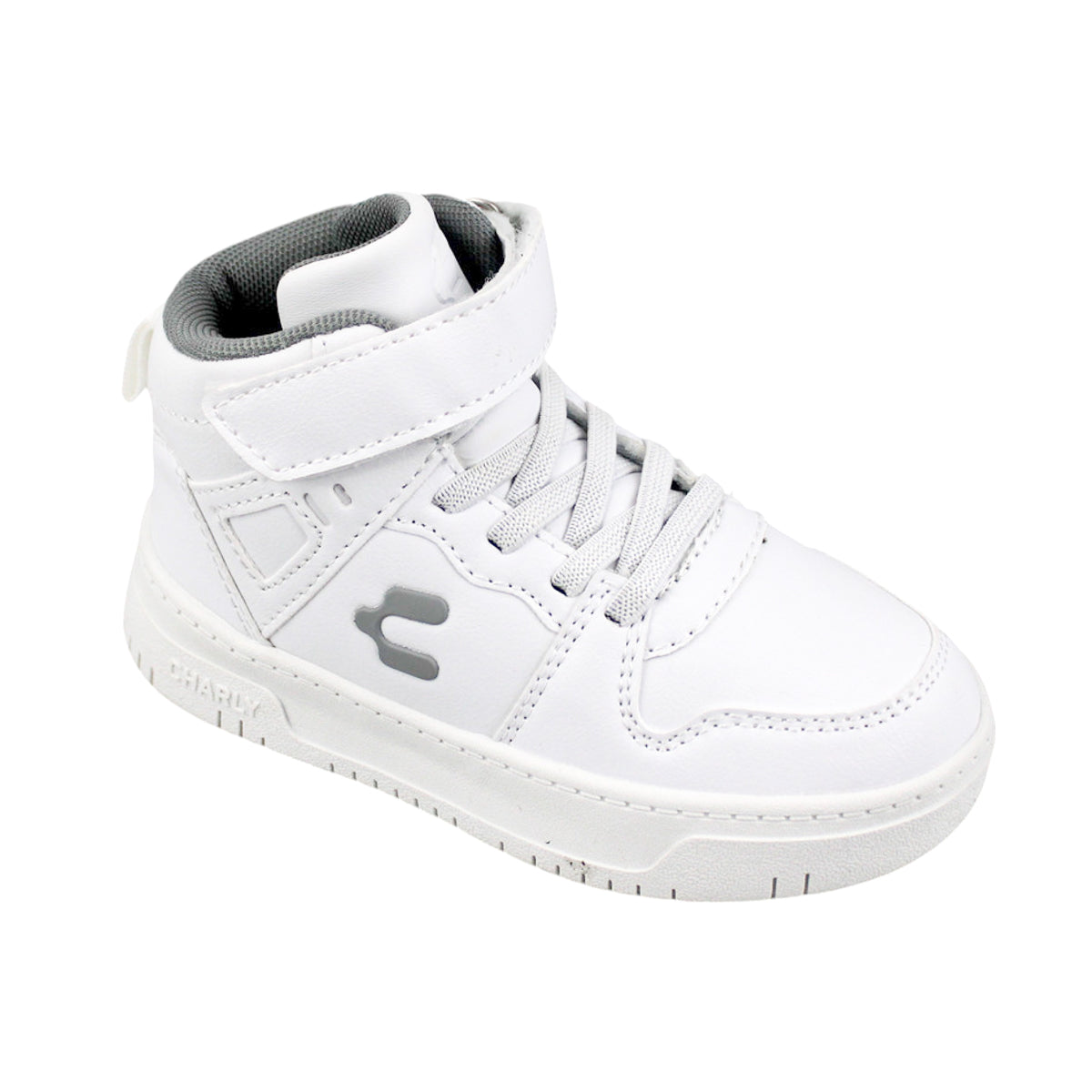 Tenis Escolares Niño Charly Kids 1079433 Bota Blanco 15-21