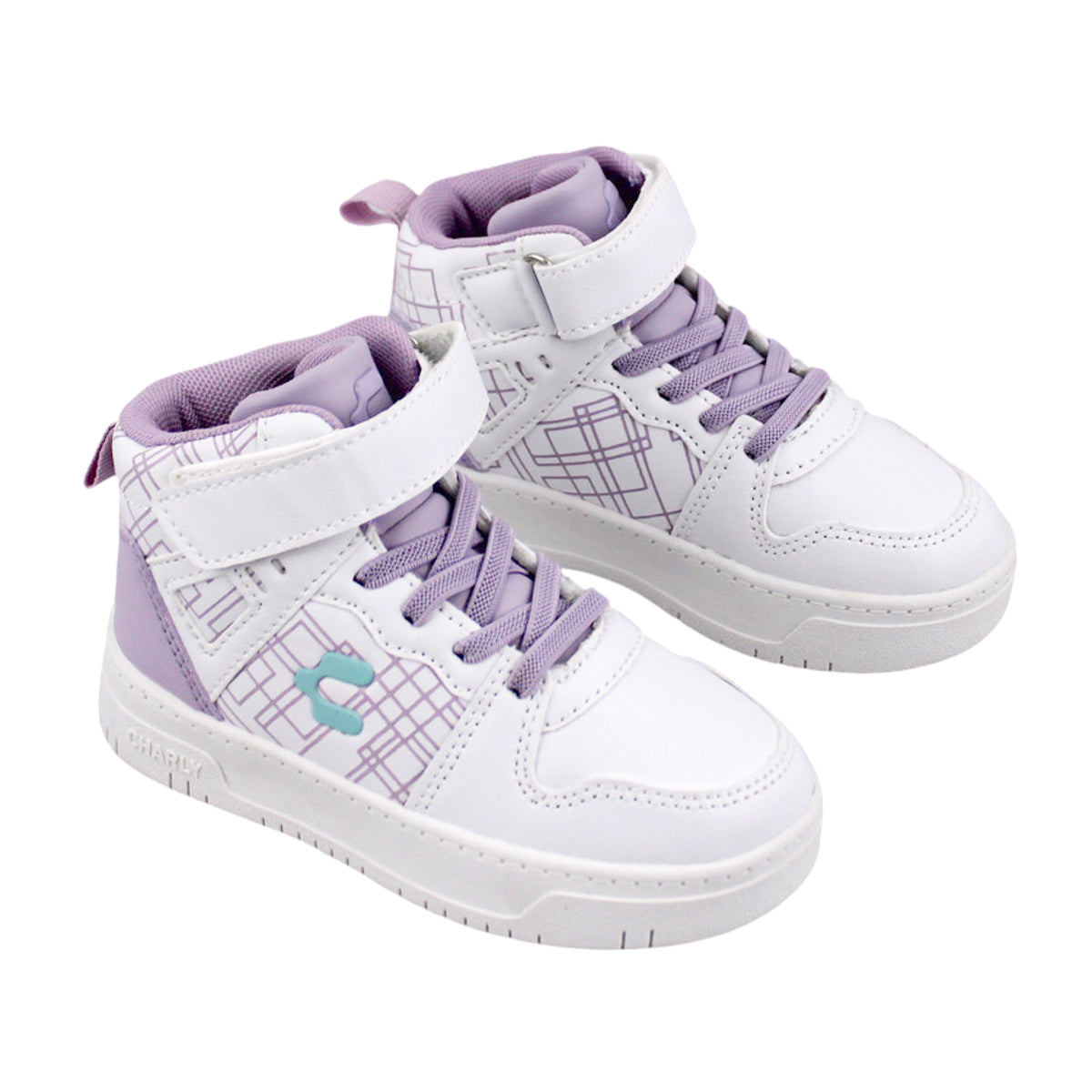 Tenis Bota Niña Charly Kids 1079434 Contactel Lila 15-21
