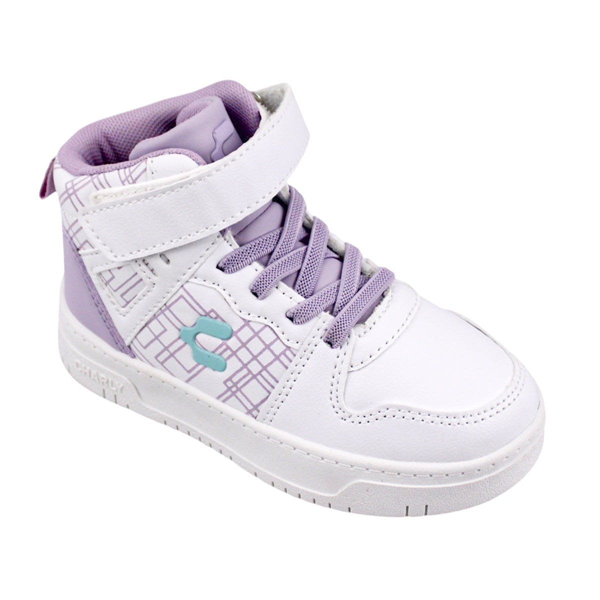 Tenis Bota Niña Charly Kids 1079434 Contactel Lila 15-21