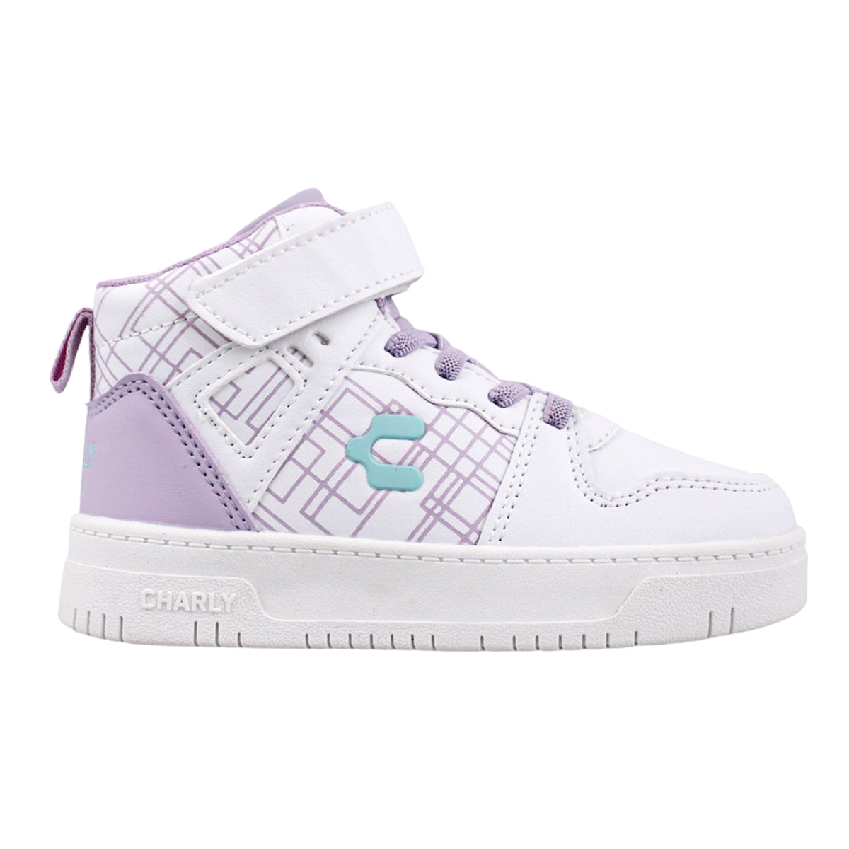 Tenis Bota Niña Charly Kids 1079434 Contactel Lila 15-21