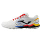 Tenis Fútbol Rápido Hombre Joma Fsw2476tf Turf Blanco Rojo
