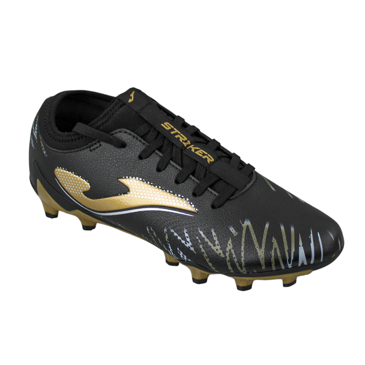 Tacos Fútbol Hombre Joma Stris2501fg Tachones Negro Oro