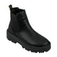 Botines Mujer Lee Le5750 Plataforma Urbanos Chelsea Negros