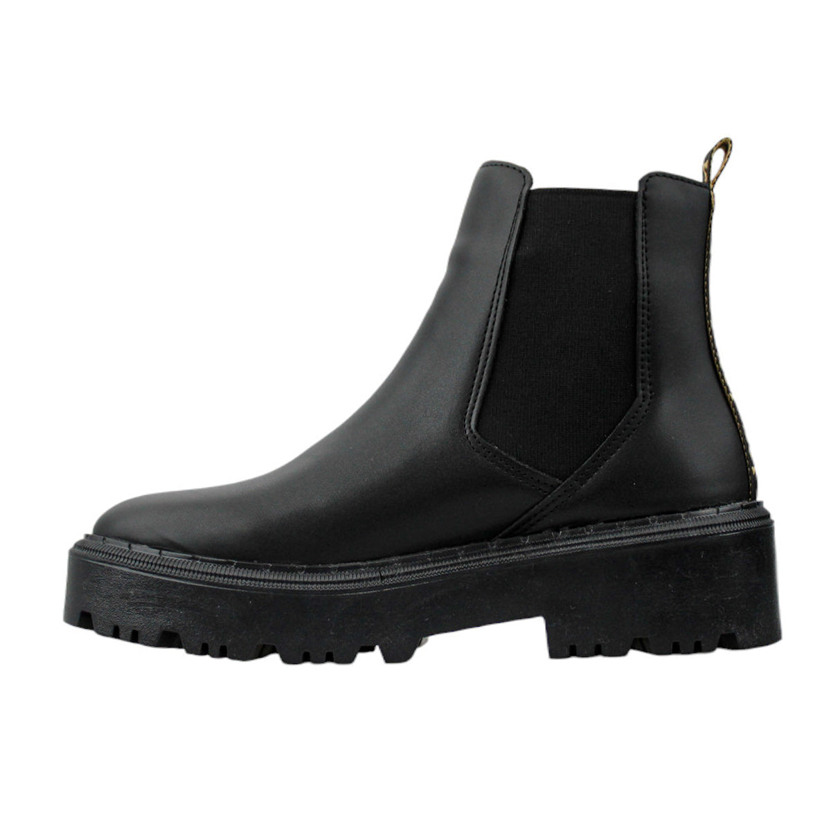 Botines Mujer Lee Le5750 Plataforma Urbanos Chelsea Negros