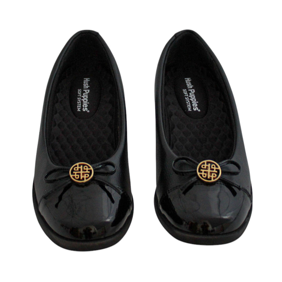 Zapatos Confort Mujer Hush Puppies Hp01953 Piel Negro