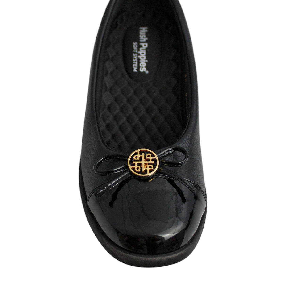 Zapatos Confort Mujer Hush Puppies Hp01953 Piel Negro
