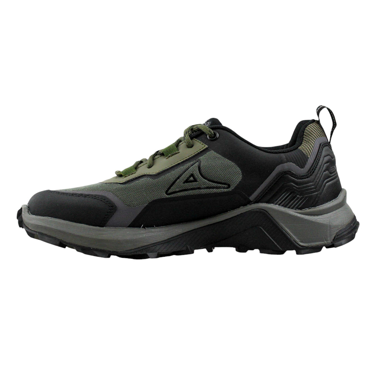 Tenis Outdoor Hombre Pirma 1315 Hiking Todo Terreno Verde