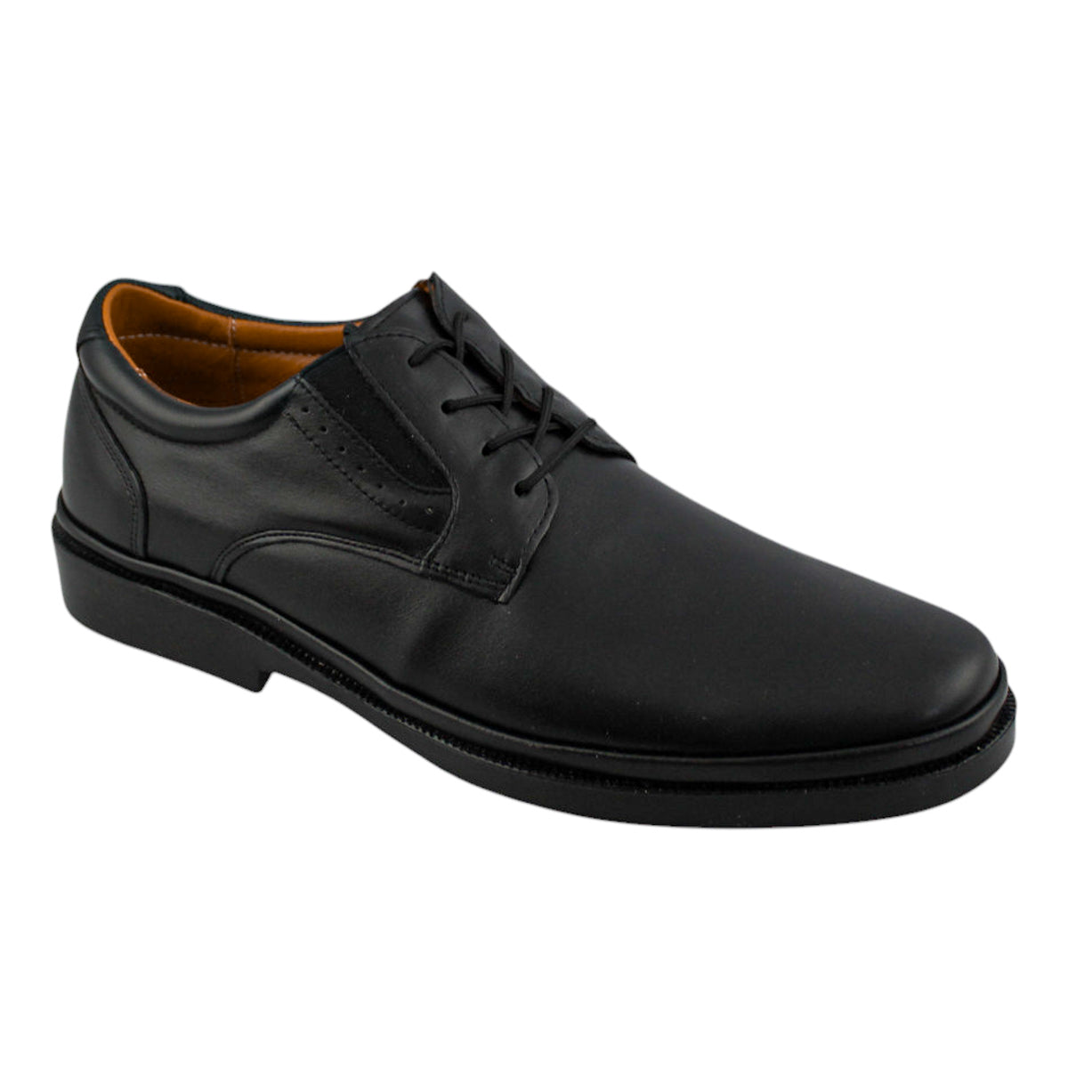 Zapatos Derby Triples 36102 Hombre Confort Piel Borrego