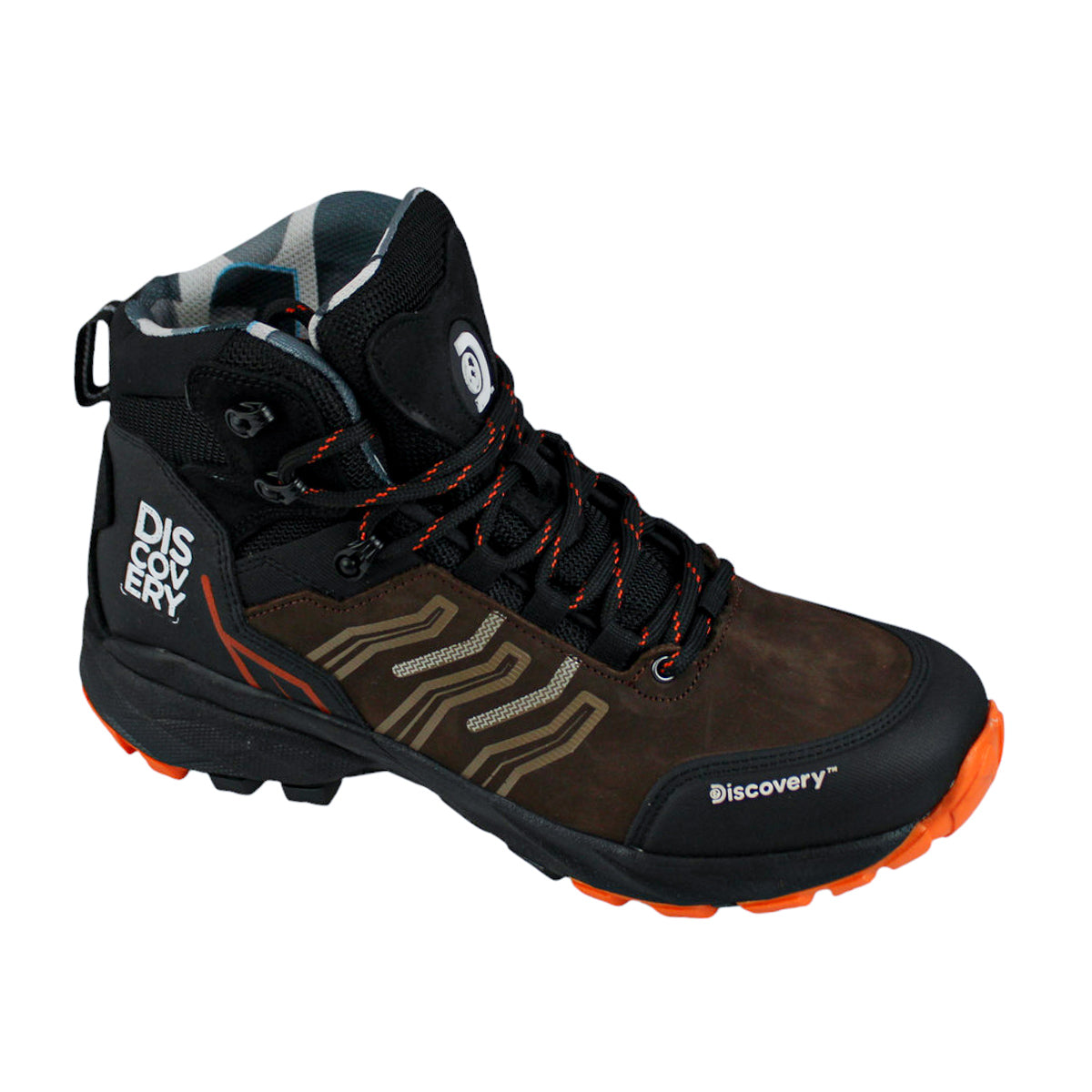 Botas Outdoor Hombre Discovery 2495 Piel Cafés Hiking