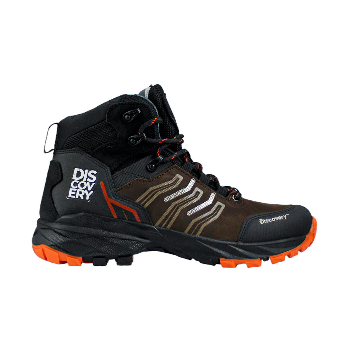 Botas Outdoor Hombre Discovery 2495 Piel Cafés Hiking