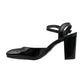 Zapatillas Vestir Mujer Omar Alex 970 Tacón Charol Negro