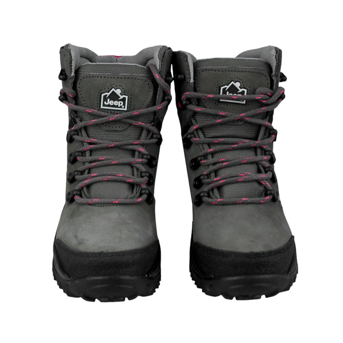 Botas Trabajo Mujer Jeep Je51301 Piel Casco Oxford Fiusha