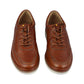 Tenis Casuales Mujer Quirelli 303301 Piel Cómodos Café Tan